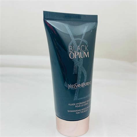 ysl lotion black opium|black opium shimmering body lotion.